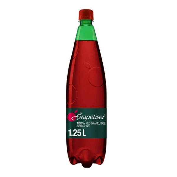 Grapetiser Sparkling Fruit Juice 1.25L PET Bottles