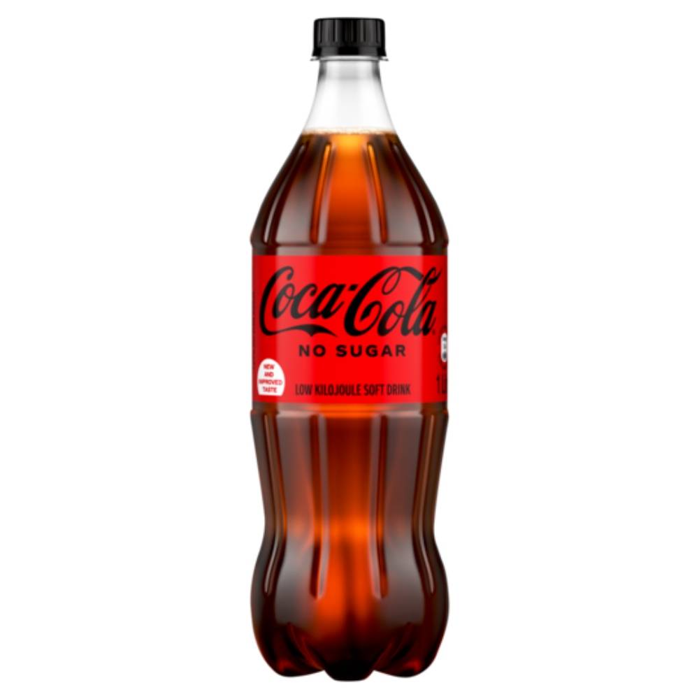 Coca-Cola No Sugar 1L PET Bottles