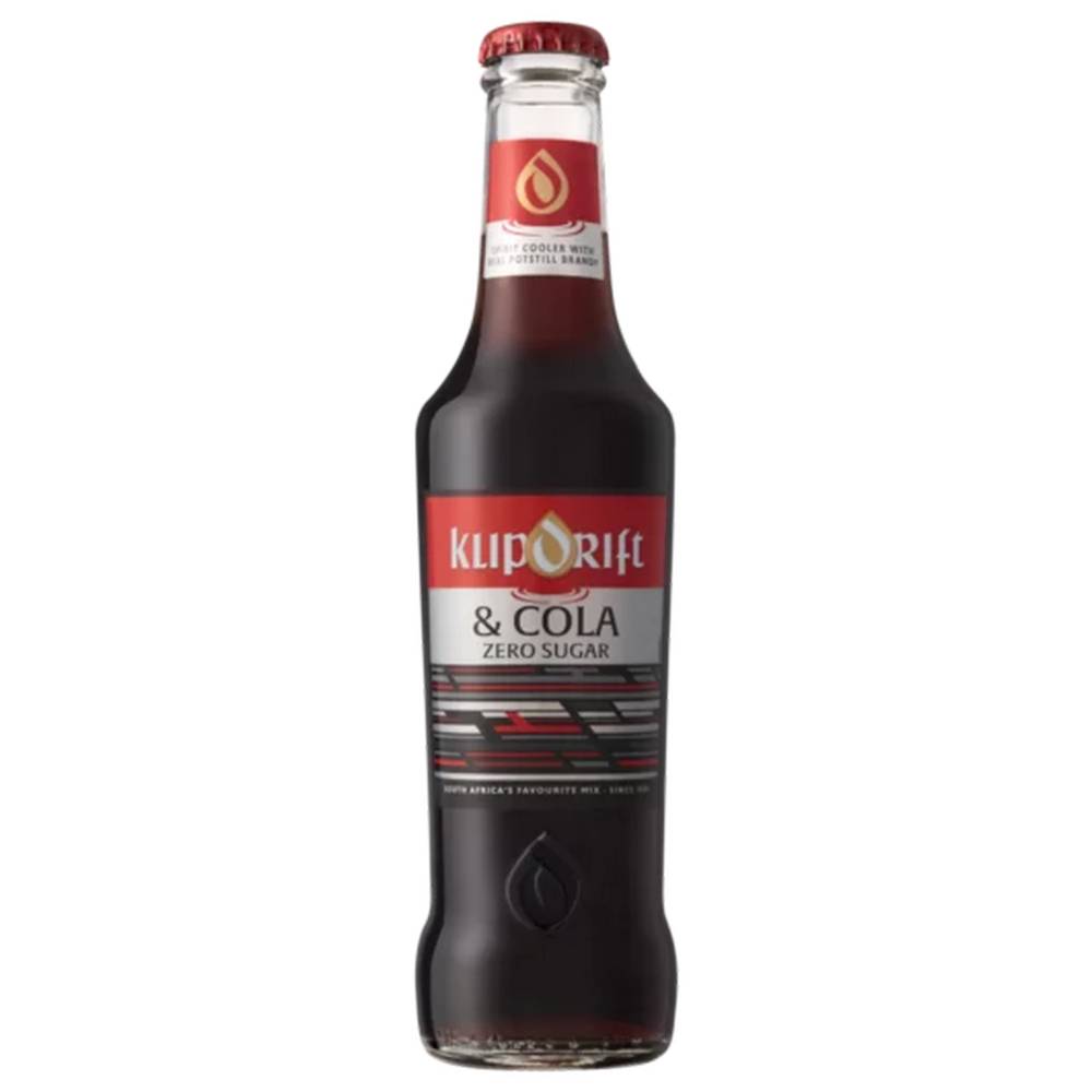 Klipdrift & Cola (275ml) NRB No Sugar