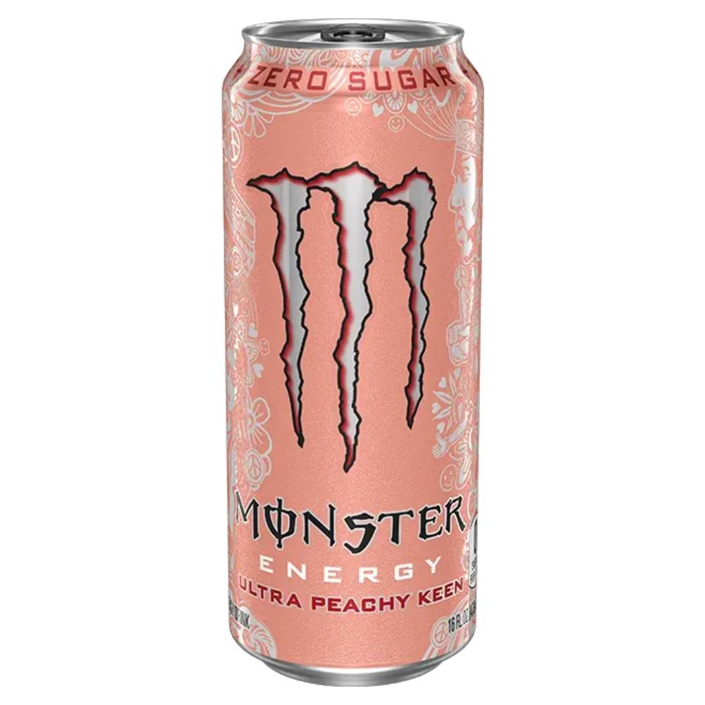 Monster Energy No Sugar Ultra Peachy Keen 500ml Cans