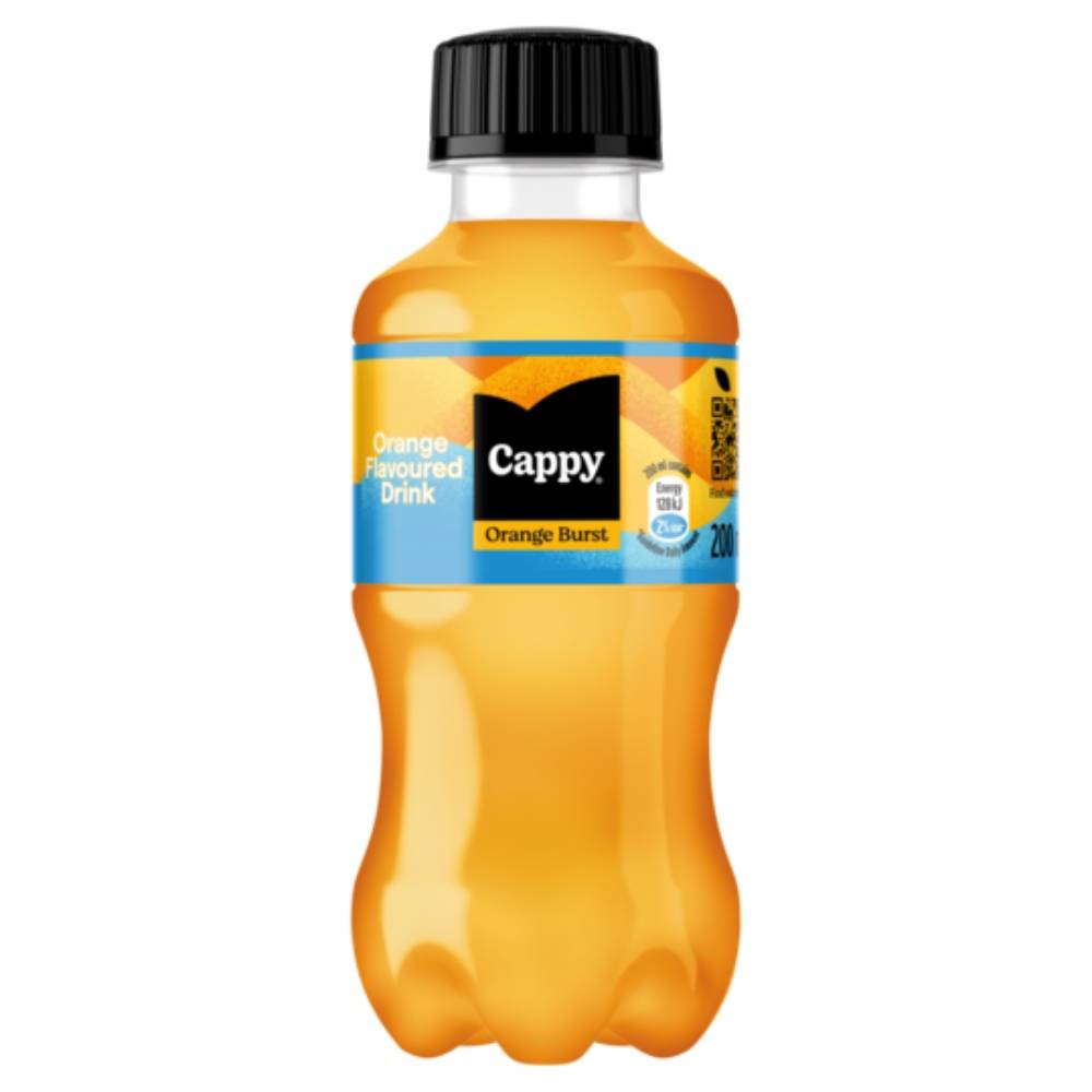 Cappy Orange Burst 200ml PET Bottles