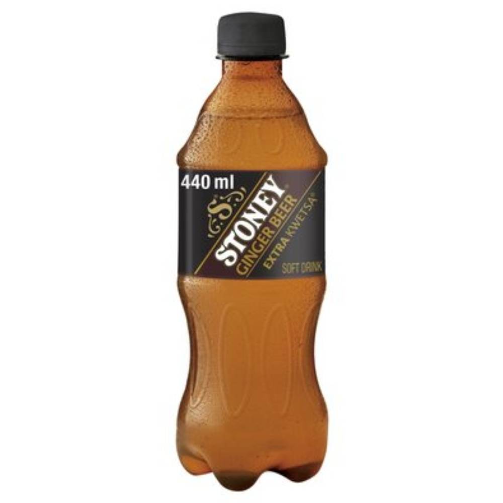 Stoney Ginger Beer Ekstra Kwetsa 440ml PET Bottles