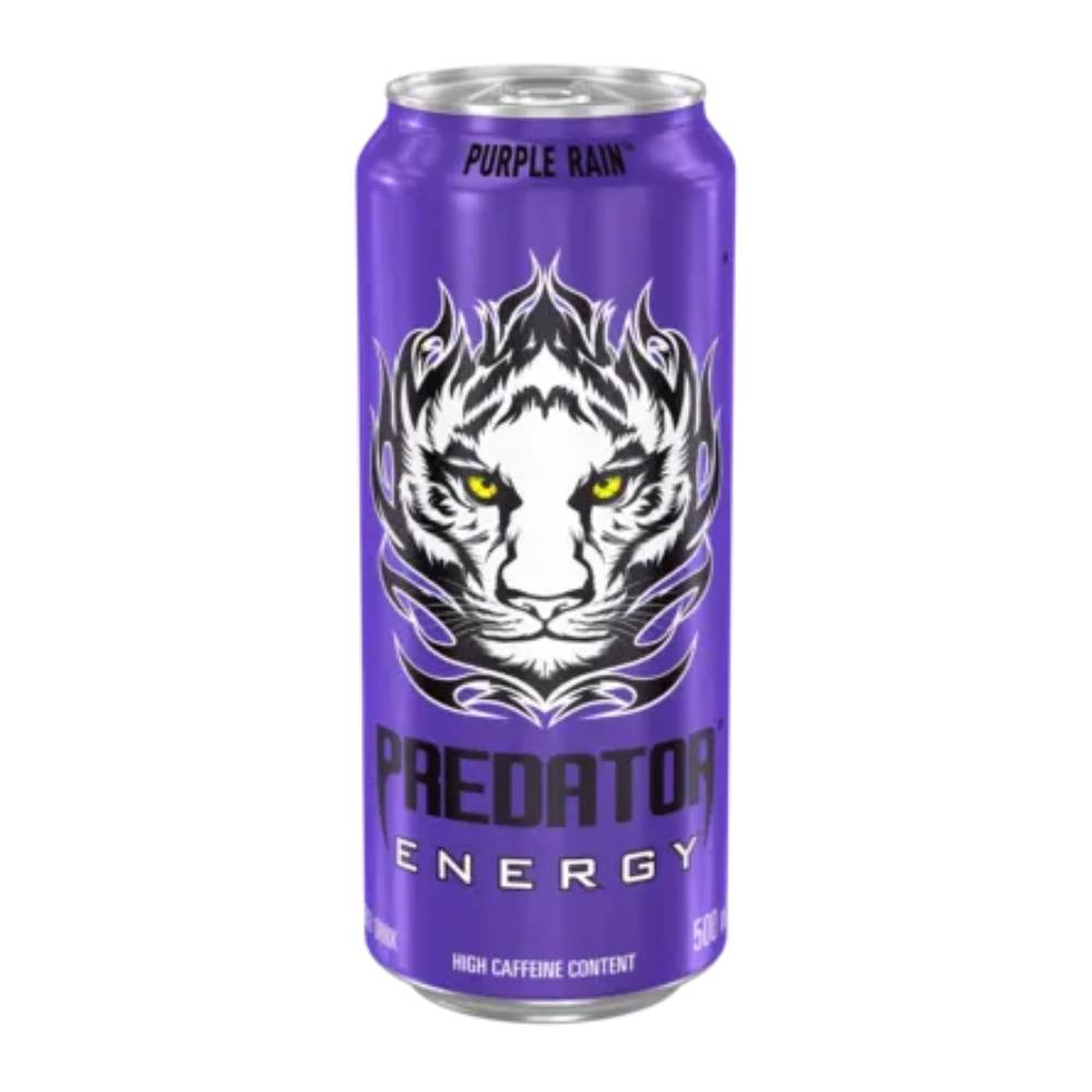 Predator Energy Drink Purple Rain 500ml Cans