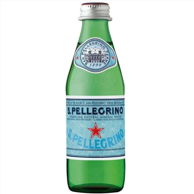 San Pellegrino 250ml Sparkling Glass
