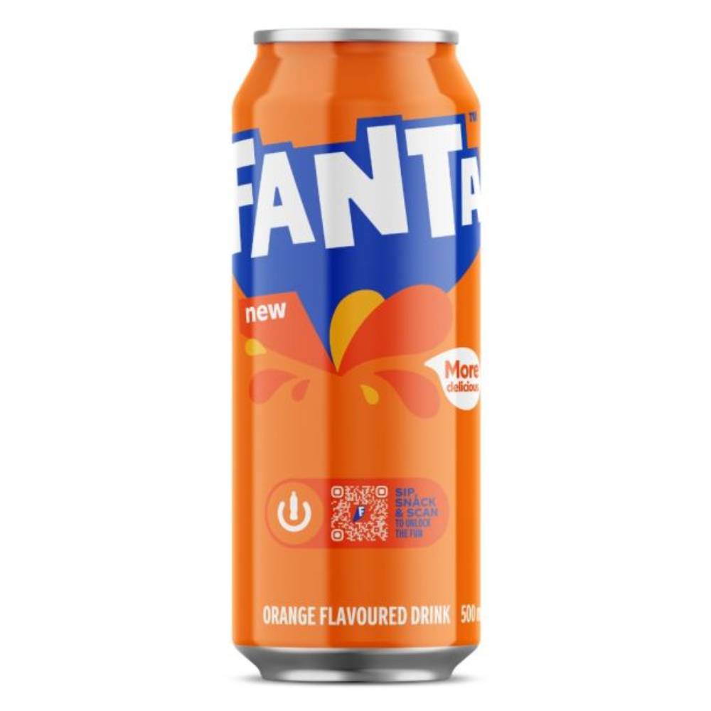 Fanta Orange 500ml Cans
