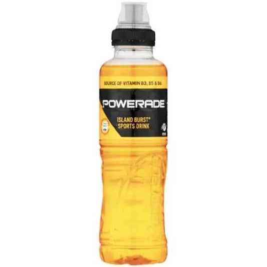 Powerade Island Burst Flavoured Energy Drink 500ml PET Bottles