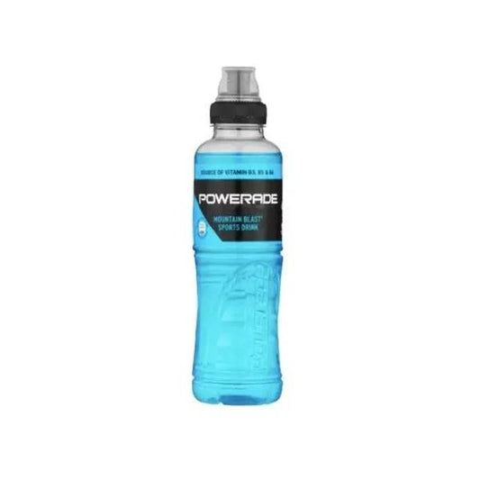 Powerade Mountain Blast Flavoured Energy Drink 500ml PET Bottles