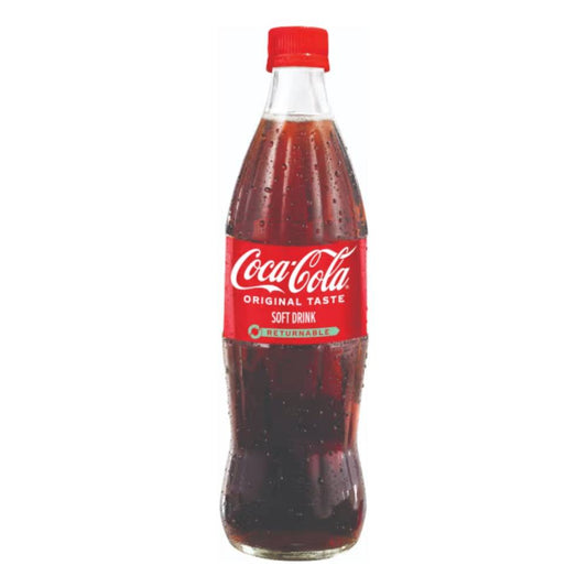 Coca-Cola No Sugar 500ml Glass Bottles