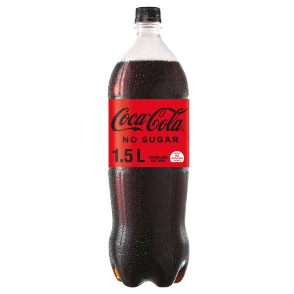 Coca-Cola No Sugar 1.5L PET Bottles
