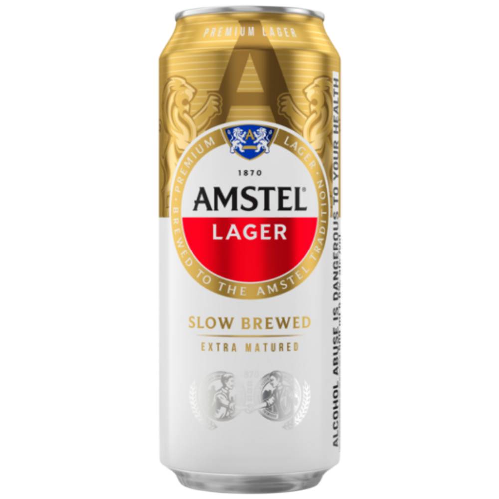 Amstel Lager Beer Can 500ml