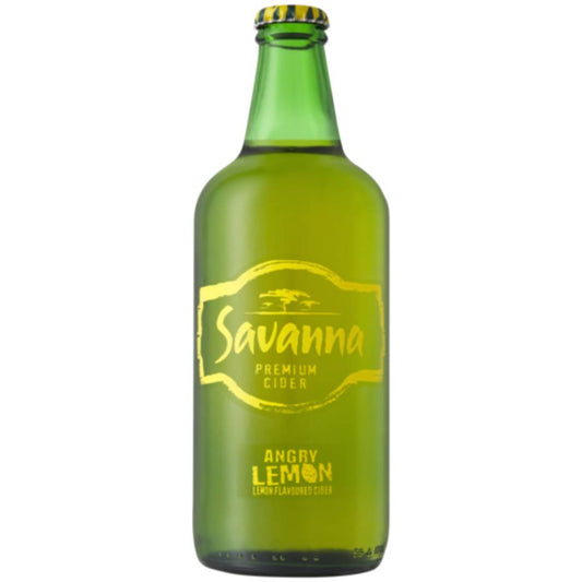 Savanna Angry Lemon (500ml) NRB