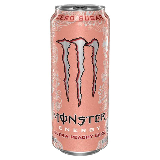 Monster Energy No Sugar Ultra Peachy Keen 500ml Cans