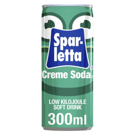 Spar-Letta Creme Soda 300ml Cans