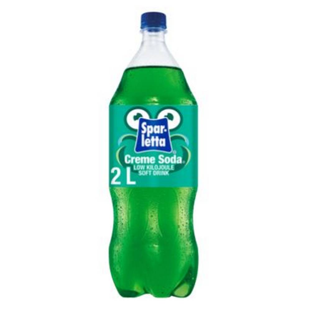 Spar-Letta Creme Soda 2L PET Bottles