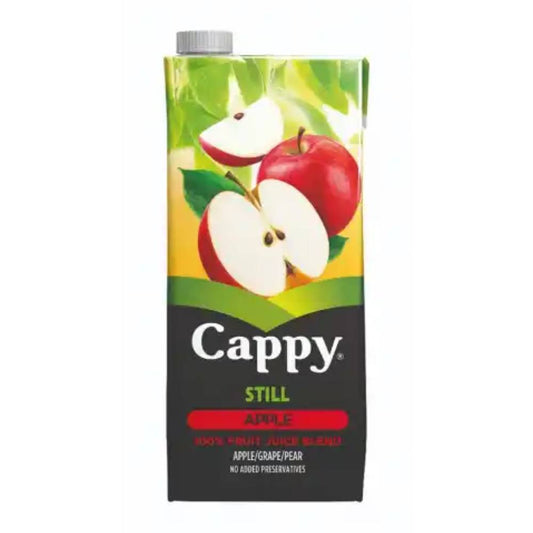 Cappy Apple 1L Still 100% Juice Tetra Box