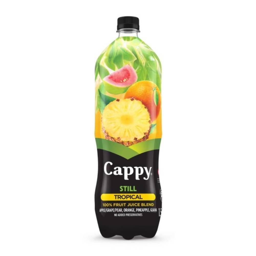 Cappy Tropical 1.5L Still 100% Juice PET Bottles