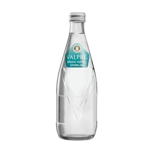 Valpre Sparkling Water 350ml Glass Bottles