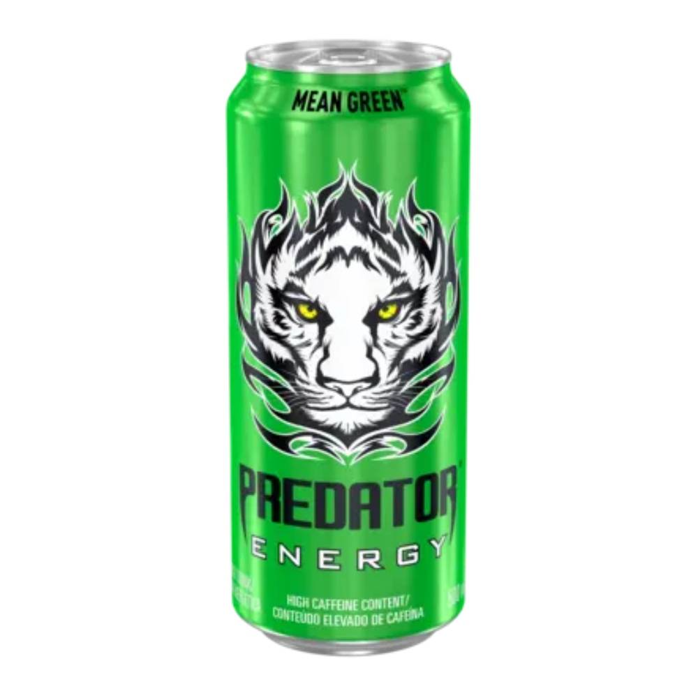 Predator Energy Drink Mean Green 500ml Cans