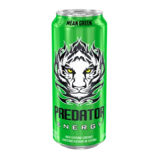 Predator Energy Drink Mean Green 500ml Cans