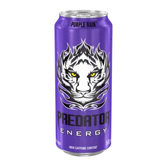Predator Energy Drink Purple Rain 500ml Cans