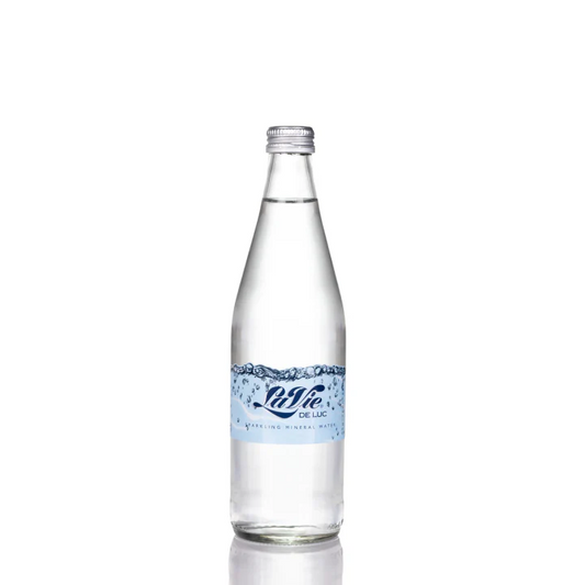 La Vie De Luc Sparkling Water Teardrop 440ml Glass Bottles