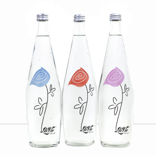 La Vie De Luc Still Water Emotions Range 750ml Glass Bottles