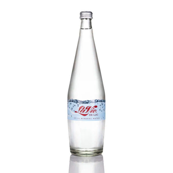 La Vie De Luc Still Water 750ml Teardrop Glass Bottles