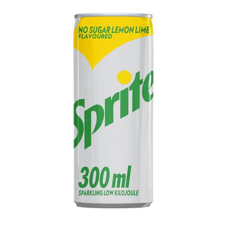 Sprite No Sugar Lemon And Lime 300ml Cans