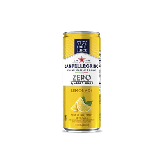 Sanpellegrino Lemonade No Sugar 330ml Cans