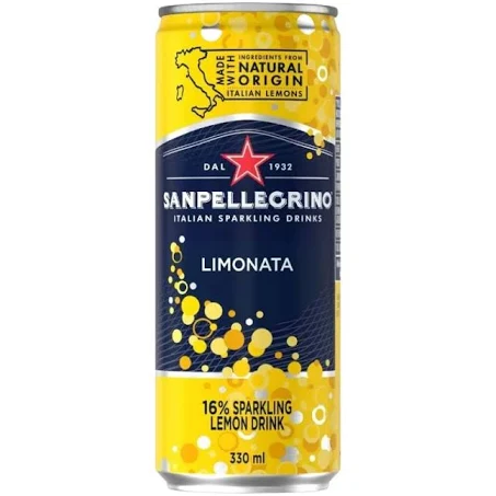 Sanpellegrino Limonata 330ml Cans